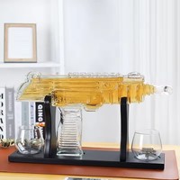 Offre Spéciale : Ensemble de Carafe à Whisky en Verre en Forme de Pistolet AK-47
