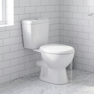 Siège de toilette échelle verres à vin partager bol monté au sol salle de bain bonne qualité céramique deux pièces P bâche toilette commode - Product Image 2