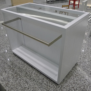 Alta calidad, respetuoso con el medio ambiente, duradero, acero templado, <span class=keywords><strong>roble</strong></span>, Credenza Premium, escaparates <span class=keywords><strong>de</strong></span> tiendas minoristas - Product Image 3