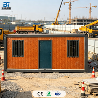 Maison conteneur pliable de type Z pour camp minier moderne, dortoir préfabriqué en acier durable pour sites isolés et hébergement des travailleurs