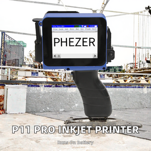 Imprimante TIJ portable à encre éco-solvant avec tête XP600 pour matériaux souples/œufs, alimentée par batterie, 600 dpi - Product Image 2