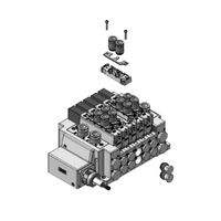 SMC 11F Conector D-sub múltiple N7 C2C3C4C6 Conector enchufable que conecta la base Puerto lateral