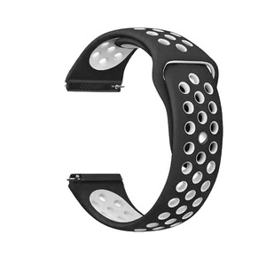 20 22mm Respirant Imperméable bande De Montre En Silicone pour <span class=keywords><strong>HUAWEI</strong></span> Watch <span class=keywords><strong>gt</strong></span>/samsung s3 - Product Image 5