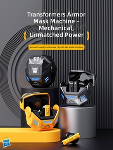 หูฟังไร้สาย <span class=keywords><strong>Transformers</strong></span> TF-T36 รุ่น <span class=keywords><strong>Bumblebee</strong></span> 5.4 แบบกึ่งในหู สำหรับเล่นเกมส์อีสปอร์ต พร้อมระบบตัดเสียงรบกวนแบบแอคทีฟ - Product Image 4