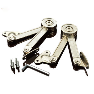 Quincaillerie de meubles, charnière de support de <span class=keywords><strong>porte</strong></span> de placard, amortisseur avec fermeture douce, support de charnière - Product Image 1