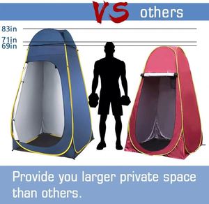 Pop Camping <b>Tent</b> 83x48x48 Inches Camouflage Alloy Steel Polyester Summer <b>Single</b> Person Removable Bottom Rain Cover - Product Image 2