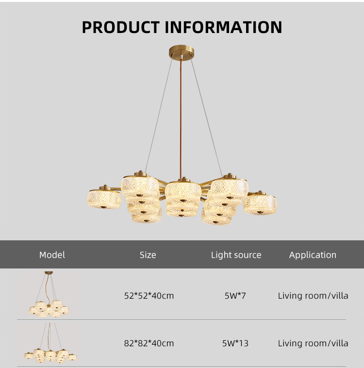 Nordic Home Decoration Post-modern Creative Acrylic Staircase Ceiling Modern Led Chandelier