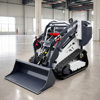 Mini-chargeuse sur chenilles diesel 1000kg 300kg 600kg avec livraison gratuite à vendre