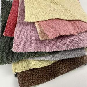 Trọng lượng nặng bọc đá rửa sạch sắc tố nhuộm linen vải cho sofa Cushion Curtain - Product Image 2