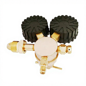 Régulateur de pression d'azote en cuivre CGA580, sortie à embout évasé 1/4\", connecteur d'entrée, régulateurs de pression, modèle supérieur, garantie 1 an - Product Image 3