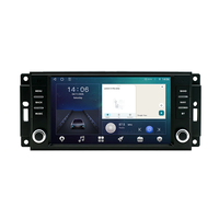 Radio Mobil Android 7 inci untuk Jeep, Pemutar Multimedia Knob, Wireless CarPlay, Auto Navi, Layar Sentuh Kapasitif IPS, Pemasangan di Dashboard