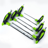Juego de Llaves Torx de Plástico Cromado, Destornillador Métrico, Llave de Seguridad, Punta Magnética, Garantía de 3 Años, Multiusos, OEM, para Bricolaje