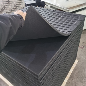Dalles de sol en caoutchouc pour salle de sport, revêtement de sol <span class=keywords><strong>professionnel</strong></span> en EPDM, haute qualité, durable, 15 mm-50 mm, <span class=keywords><strong>tapis</strong></span> en caoutchouc personnalisable - Product Image 2