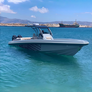 Bateaux <span class=keywords><strong>semi</strong></span>-rigides gonflables RIB en aluminium Yoolwin de 35 pieds pour la pêche en mer, moteur <span class=keywords><strong>hors</strong></span>-<span class=keywords><strong>bord</strong></span>, aventure en mer, à vendre - Product Image 2