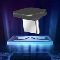 Mini unidad flash USB de alta velocidad 16GB 32GB grabado láser de Metal anticolisión para teléfono de coche computadora música USB 2,0 3,0