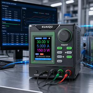 แหล่งจ่ายไฟฟ้ากระแสตรงแบบตั้งโต๊ะ KUAIQU SPPS D305XR ปรับค่าได้ 0~30V 0~5A 150W สำหรับห้องปฏิบัติการวิจัยและพัฒนา ทดสอบอุปกรณ์อิเล็กทรอนิกส์ และซ่อ<span class=keywords><strong>ม</strong></span>แซ<span class=keywords><strong>ม</strong></span> - Product Image 1