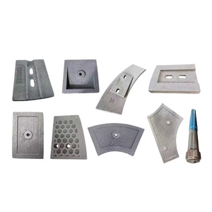 Cuchilla Mezcladora para Mezcladora de Concreto de Doble Eje BHS, Placa de Recambio para Planta Mezcladora de Cemento ZOOMLION - Product Image 4