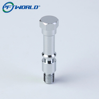 Pièces en cuivre usinées CNC avec placage nickel et chrome, précision ±0,01 mm