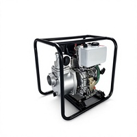 Pompe à eau diesel refroidie par air de 3 pouces, 60m³/h, auto-amorçante, centrifuge, pour irrigation agricole, vente en gros