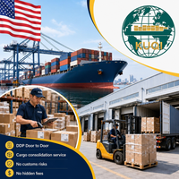 Agent Yiwu Chine, agent d'approvisionnement, transport LCL, services logistiques DDP pour Amazon FBA aux États-Unis, fournisseur international porte-à-porte