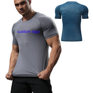 Ropa Deportiva <span class=keywords><strong>Para</strong></span> Hombres de gran tamaño con estampado de poliéster en blanco, Camiseta deportiva <span class=keywords><strong>para</strong></span> gimnasio, camisetas <span class=keywords><strong>para</strong></span> correr, Camiseta deportiva <span class=keywords><strong>para</strong></span> hombre, de talla grande, a la moda - Product Image 1