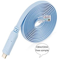 Câble adaptateur USB-C vers Gigabit LAN Ethernet RJ45 2,5 Gbps, 1,8 m, FTDI RS232 USB 3.0 Type C