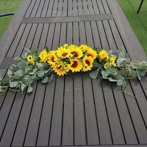 Arche <span class=keywords><strong>de</strong></span> fleurs artificielles en soie en gros avec kit <span class=keywords><strong>de</strong></span> draperies, idéale <span class=keywords><strong>pour</strong></span> les décorations <span class=keywords><strong>de</strong></span> cérémonie <span class=keywords><strong>de</strong></span> mariage - Product Image 2