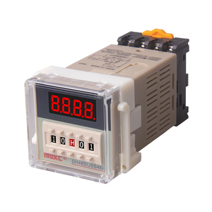 รีเลย์ตั้งเวลาแบบดิจิตอล DH48S-S 220V 24V 380V ปรับได้ ควบคุมการหน่วงเวลาแบบวนซ้ำ ชุดควบคุม 2Z สวิตช์ - Product Image 2