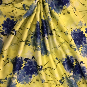 Bán Buôn In Kỹ Thuật Số <span class=keywords><strong>Polyester</strong></span> Spandex Satin <span class=keywords><strong>Chiffon</strong></span> Cho Khăn Của Phụ Nữ - Product Image 3