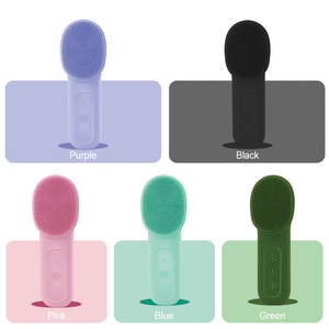 Cepillo de Limpieza Facial Eléctrico de Silicona, con Calentamiento, Limpiador de Poros, Resistente al Agua IPX7, Portátil, para el Cuidado de la Piel en Casa y de Viaje - Product Image 6