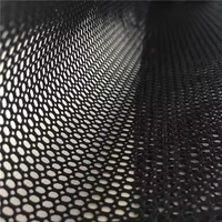 152GMS Noir Tricoté Maille Tissu 100% Polyester Léger Fil Teint Motif pour Sièges De Voiture Chaises Garçons et Filles