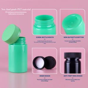 プラスチックプラスチック容器プラスチックプラスチック容器100ml 120ml,カスタム高品質食品グレードポマード用 - Product Image 2