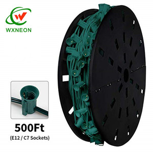 C9 spool 12 "khoảng cách 1000 'SPT-1 chủ đề E17 giáng sinh ánh sáng Strand CuộN - Product Image 2