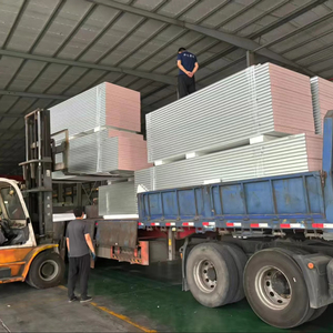 Сэндвич-панель GUANGQIA, 75 мм, из пенополистирола, огнестойкая, экологичная, легкая, для сборных домов, строительства и кровли - Product Image 6