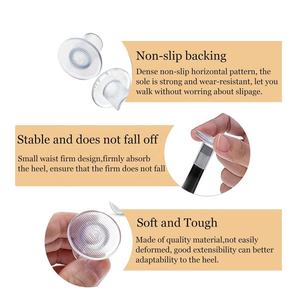 Protectores de Tacón Transparentes Negros, Cubiertas para Tacones, Tapones para Tacones Altos, para Bodas y Eventos al Aire Libre - Product Image 6