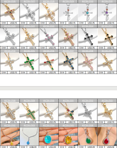 Collier en argent 925 pour femmes, bijoux fins, vente chaude, pendentif en moissanite de couleur D VVS1 à cinq fleurs, colliers en moissanite GRA - Product Image 4