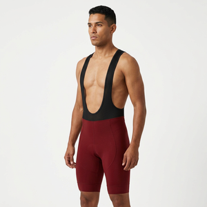 Meilleurs shorts de cyclisme ajustés pour hommes SPRINT SPORTS, rouge et noir, en spandex et nylon, respirants, anti-transpiration, séchage rapide, pour adultes - Product Image 1