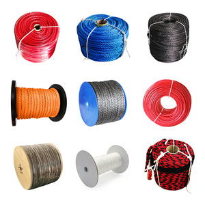Cuerda Marina Sintética Trenzada de Alta Resistencia de <span class=keywords><strong>3</strong></span>/8 pulgadas (6 mm), 12 Hilos, UHMWPE, Marca NC - Product Image 2