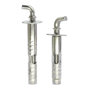 Anclaje de expansión resistente de acero inoxidable 304 con gancho M10 Anclaje de manga tipo L para herramientas de calentador de agua M10 - Product Image 1