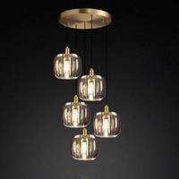 Nouveau Design Moderne Intérieur Maison Hôtel Loft Salon Éclairage Lustres Suspension Kroonluchter Lustre Lustre