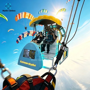 Machine de jeu de parachutisme extrême VR pour deux joueurs - <span class=keywords><strong>Vol</strong></span> aérien palpitant, survolant la mer de nuages - Product Image 4