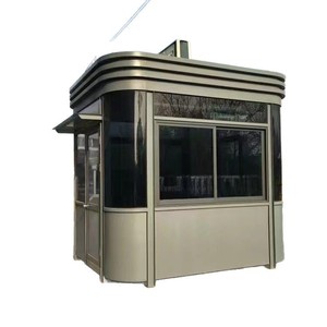 Caseta de Seguridad Moderna para Exteriores, Estructura de Aleación de Aluminio WPC, Impermeable, Portátil, para Guardería de Fábrica - Product Image 3