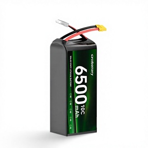 Venta de Fábrica, Batería de Polímero de Litio de Estado Sólido de 6500 mAh, 6.5 Ah, 5500 mAh, 2S, 7.9 V, <span class=keywords><strong>3S</strong></span>, 4S, 6S, 8S, 12S, Paquete de Baterías Lipo - Product Image 1