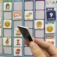 Tableau de récompenses magnétique pour enfants UCI, amovible et réutilisable, planificateur d'habitudes