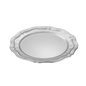 Plateau ovale en acier inoxydable 304 poli pour nourriture <span class=keywords><strong>russe</strong></span>, collations, desserts, fruits, plateau à gâteau fin, compatible micro-ondes - Product Image 5