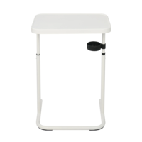 Table élévatrice pliable moderne en fer à hauteur réglable pour bureau d'ordinateur portable Porte-gobelet pour l'écriture Meubles de salon pour enfants