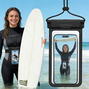 Sac de téléphone portable étanche à haute sensibilité tactile, compatible Face ID, pour les sports de plein air et la plage - Product Image 6