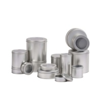 Boîte ronde en fer et en fer blanc de qualité alimentaire, écologique et personnalisée, pour l'emballage de bonbons et de thé, avec des matériaux recyclés