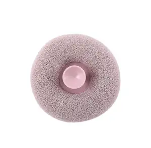 New Style Suction Cup Shower Ball Massage Tool Back Rub Shower Brush Flower Rub Bath Sponge Ball for Bathing Rich Foam