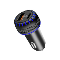 A + C 3.1 A Chargeur de voiture 2 ports Chargeur USB C 18 Watts Chargeur de voiture portable 120 Volt